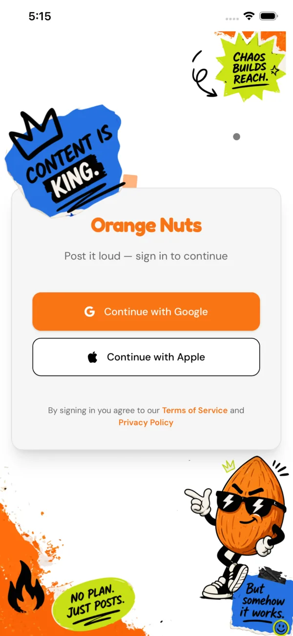Orange Nuts app screenshot 5